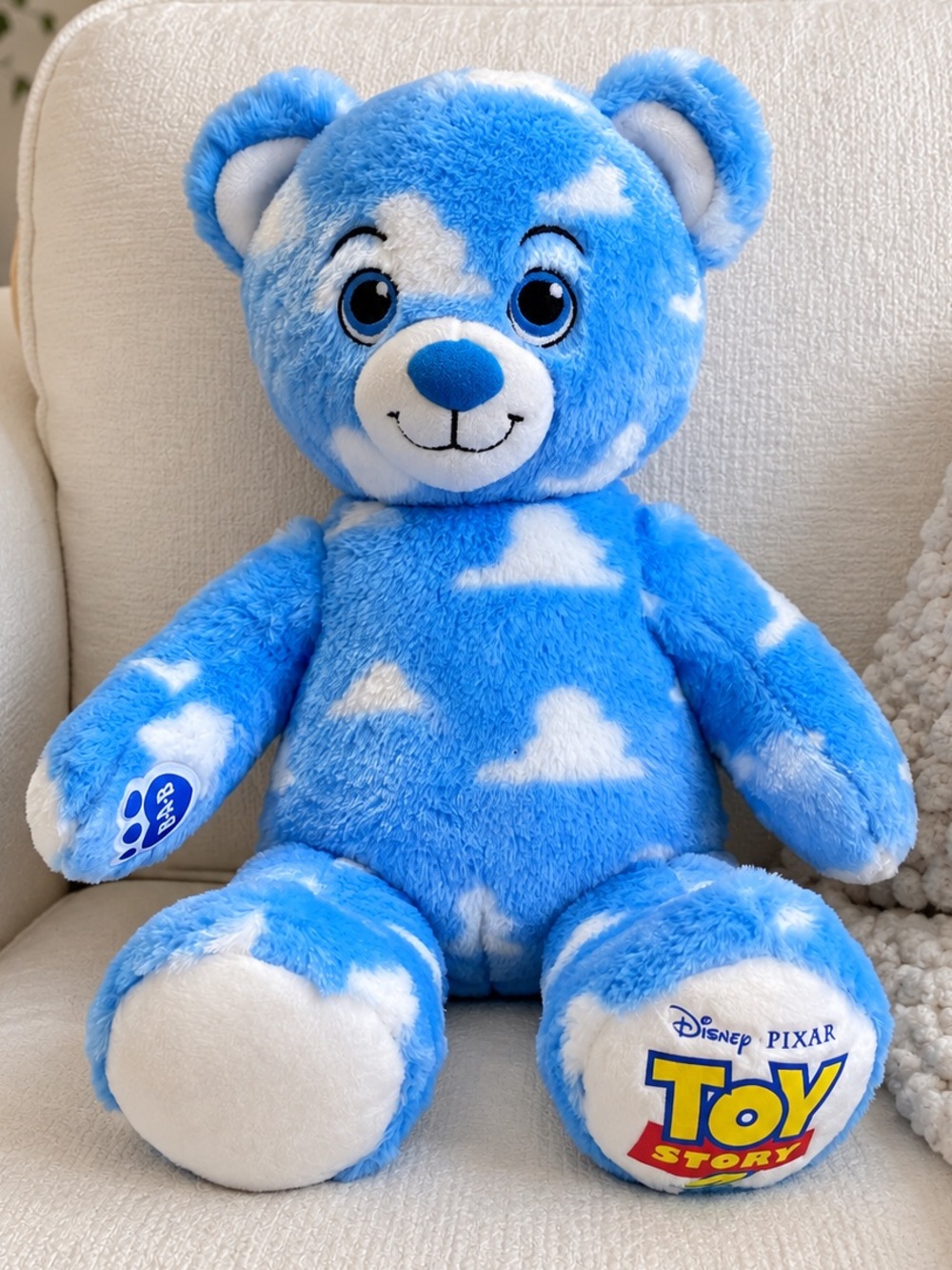 Build A Bear 2019BAB 17" Toy Story 4 Bear With Clouds